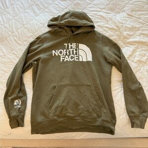 The North Face Green Sweater with Logo